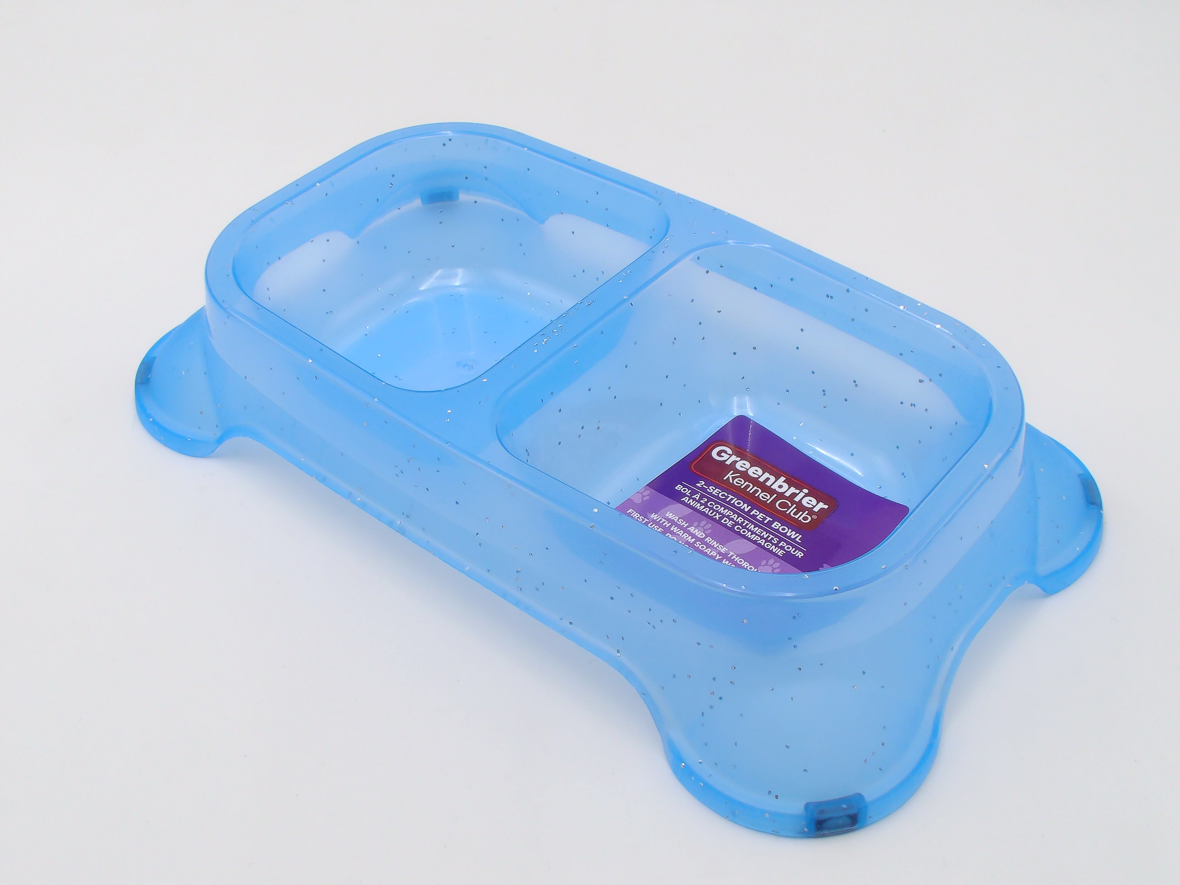 Greenbrier Kennel Club 2-Section Bowl, 1-ct.