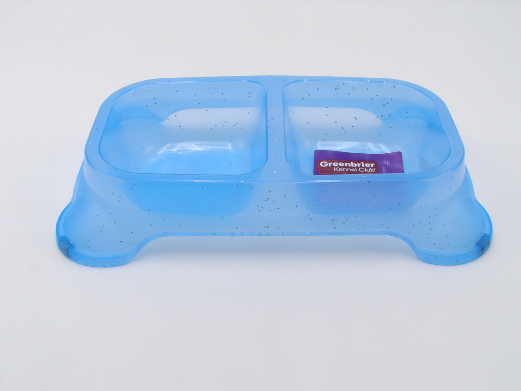 Greenbrier Kennel Club 2-Section Bowl, 1-ct.