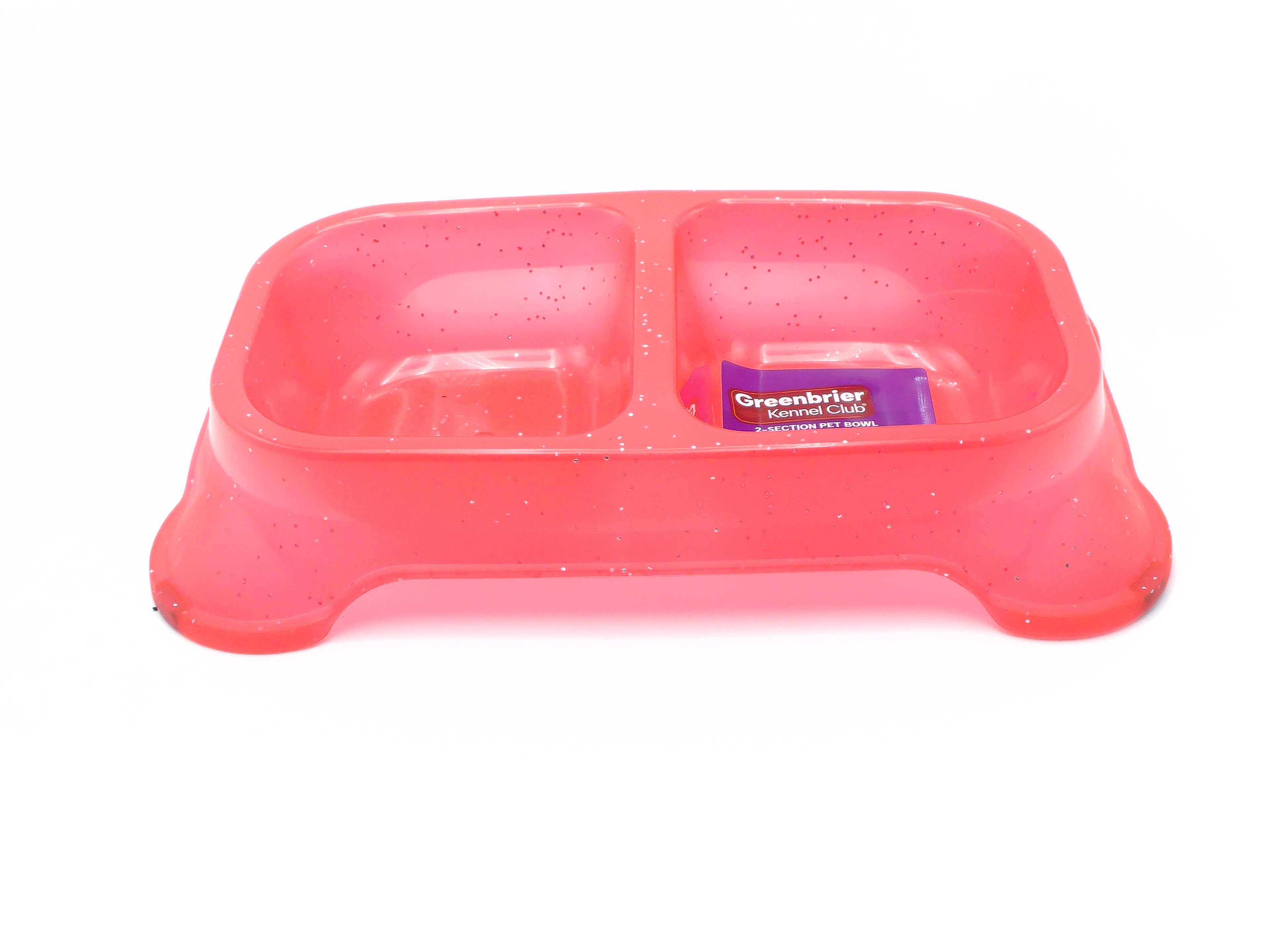 Greenbrier Kennel Club 2-Section Bowl, 1-ct.