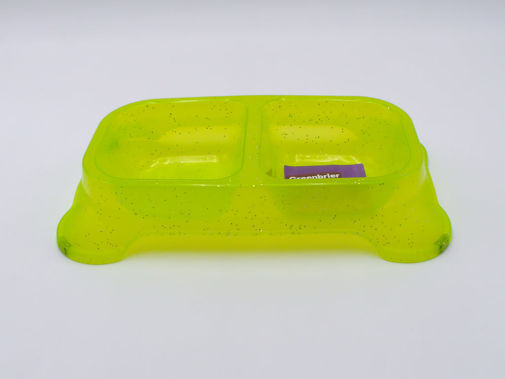 Greenbrier Kennel Club 2-Section Bowl, 1-ct.