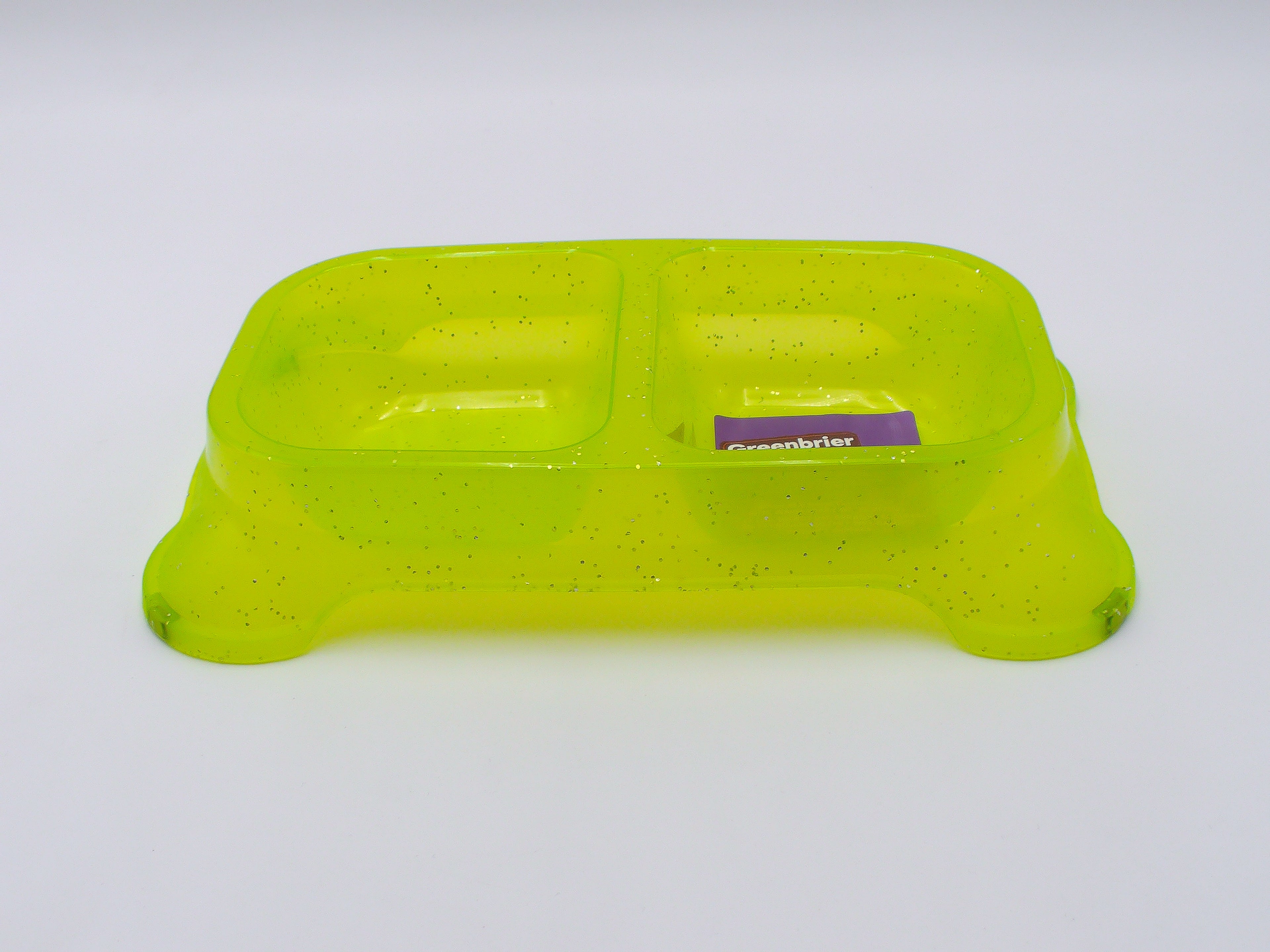 Greenbrier Kennel Club 2-Section Bowl, 1-ct.