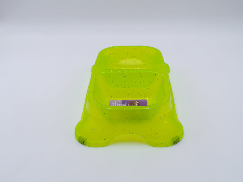 Greenbrier Kennel Club 2-Section Bowl, 1-ct.