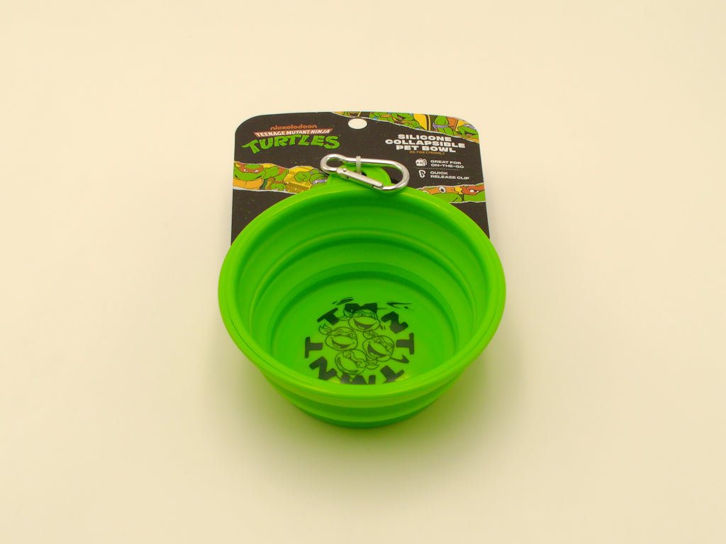 Teenage Mutant Ninja Turtles Silicone Collapsible Pet Bowl