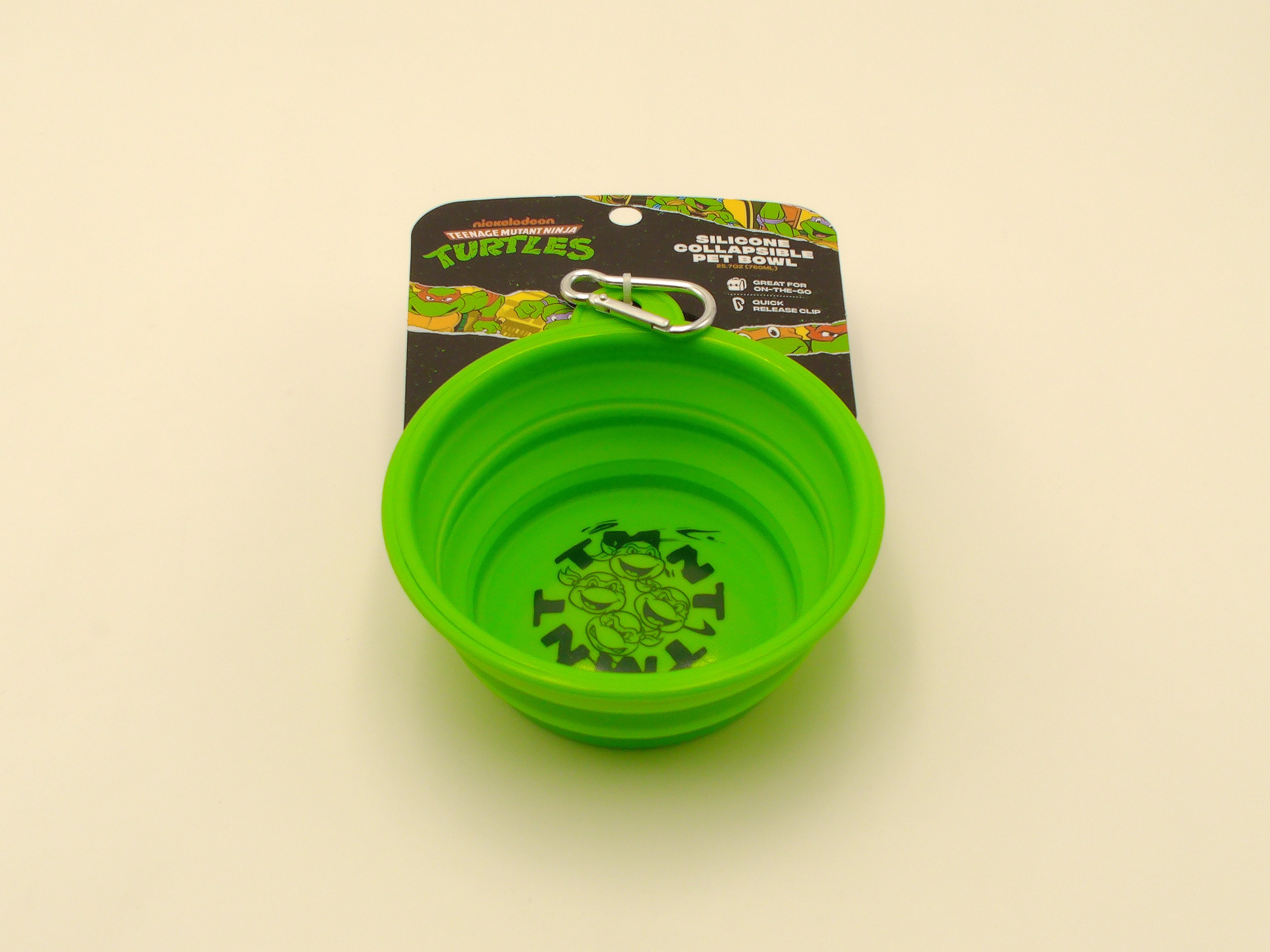 Teenage Mutant Ninja Turtles Silicone Collapsible Pet Bowl