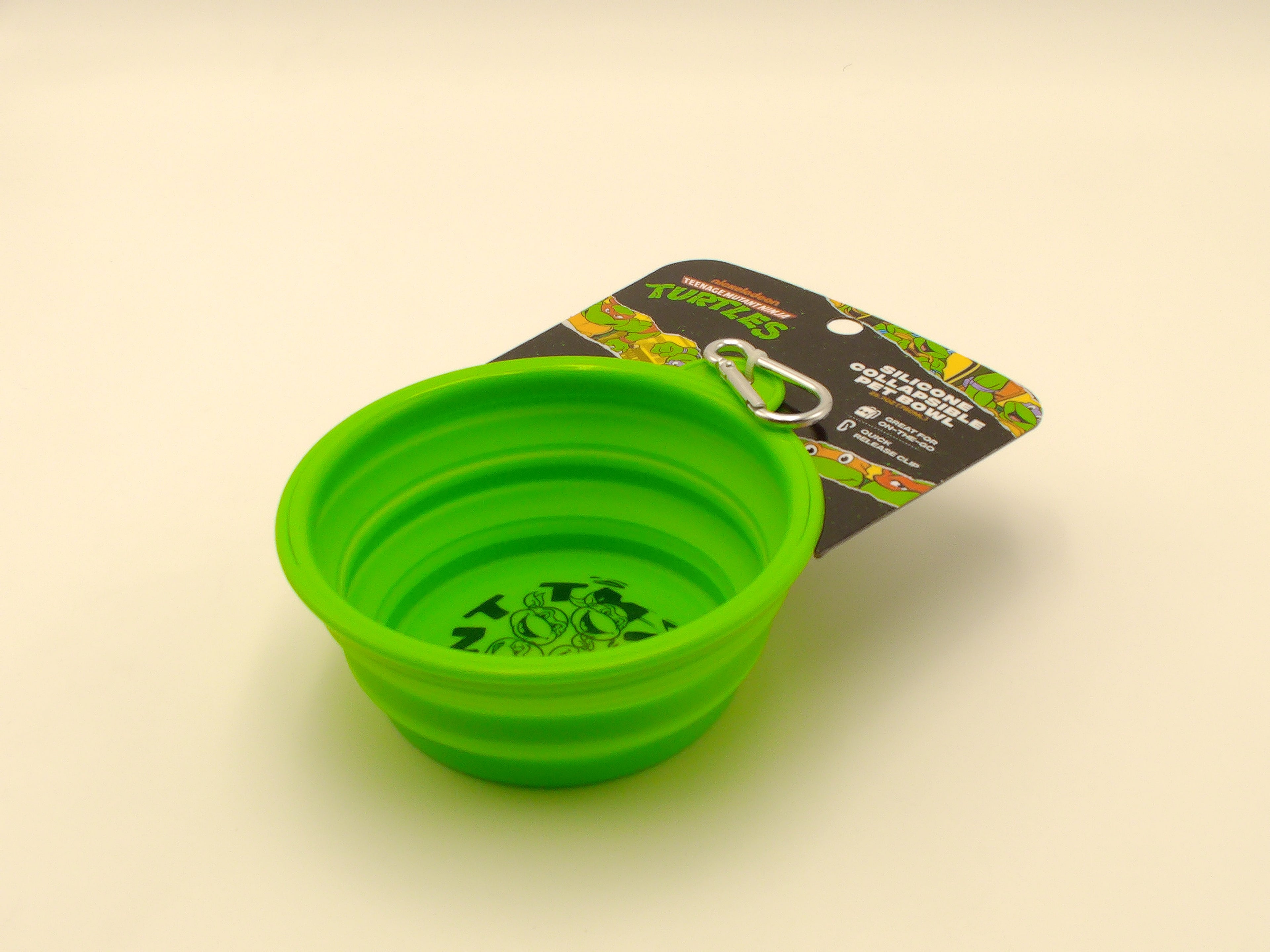 Teenage Mutant Ninja Turtles Silicone Collapsible Pet Bowl