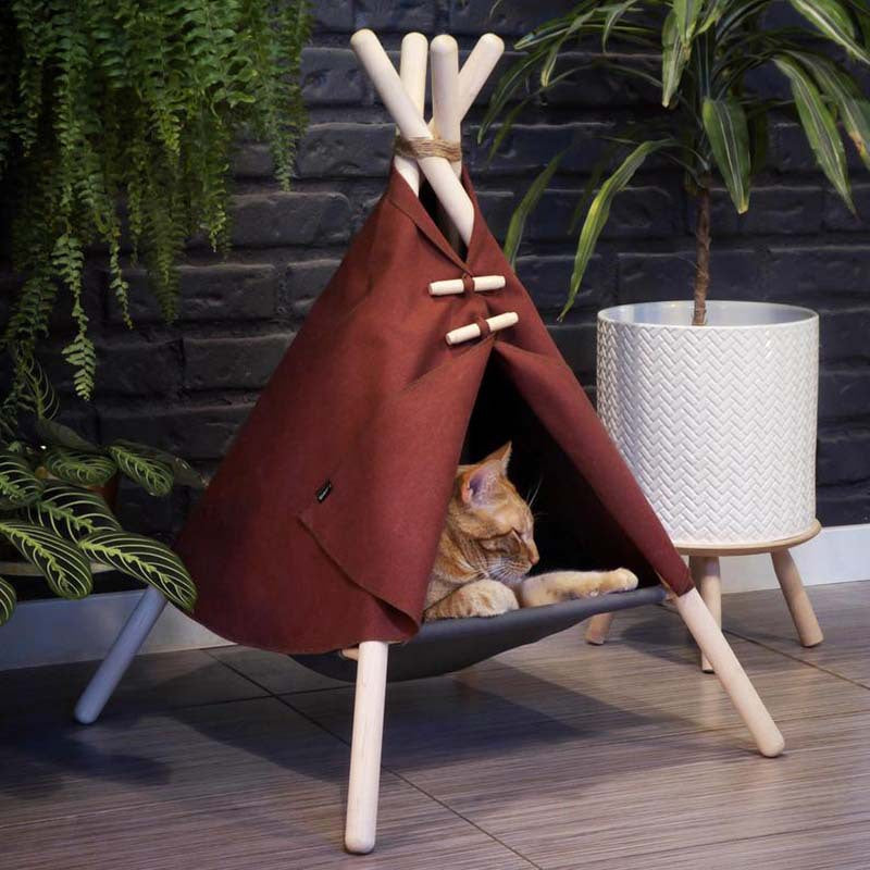 Cat and Dog Tent Bed Frame