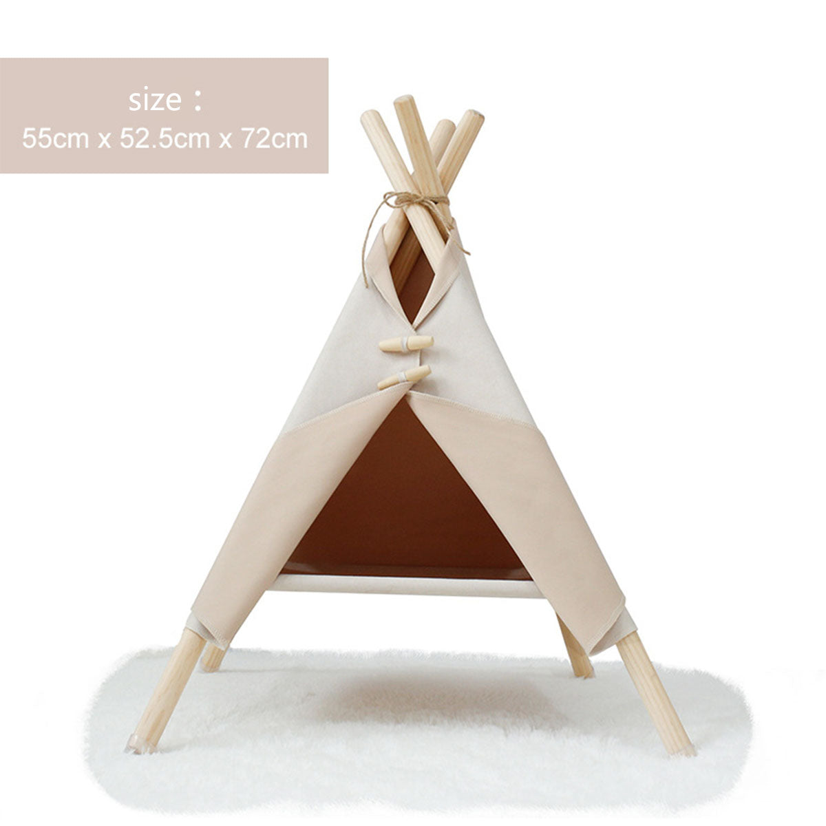 Cat and Dog Tent Bed Frame