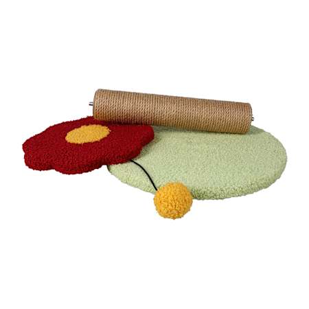 Pawsitively Fun! Flower Cat Scratcher Set