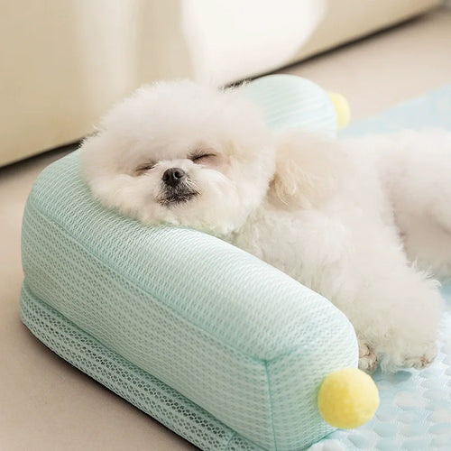  Dog Bed Cushion Sofa Bed Teddy Dog Mat Spring and Summer L-Shaped