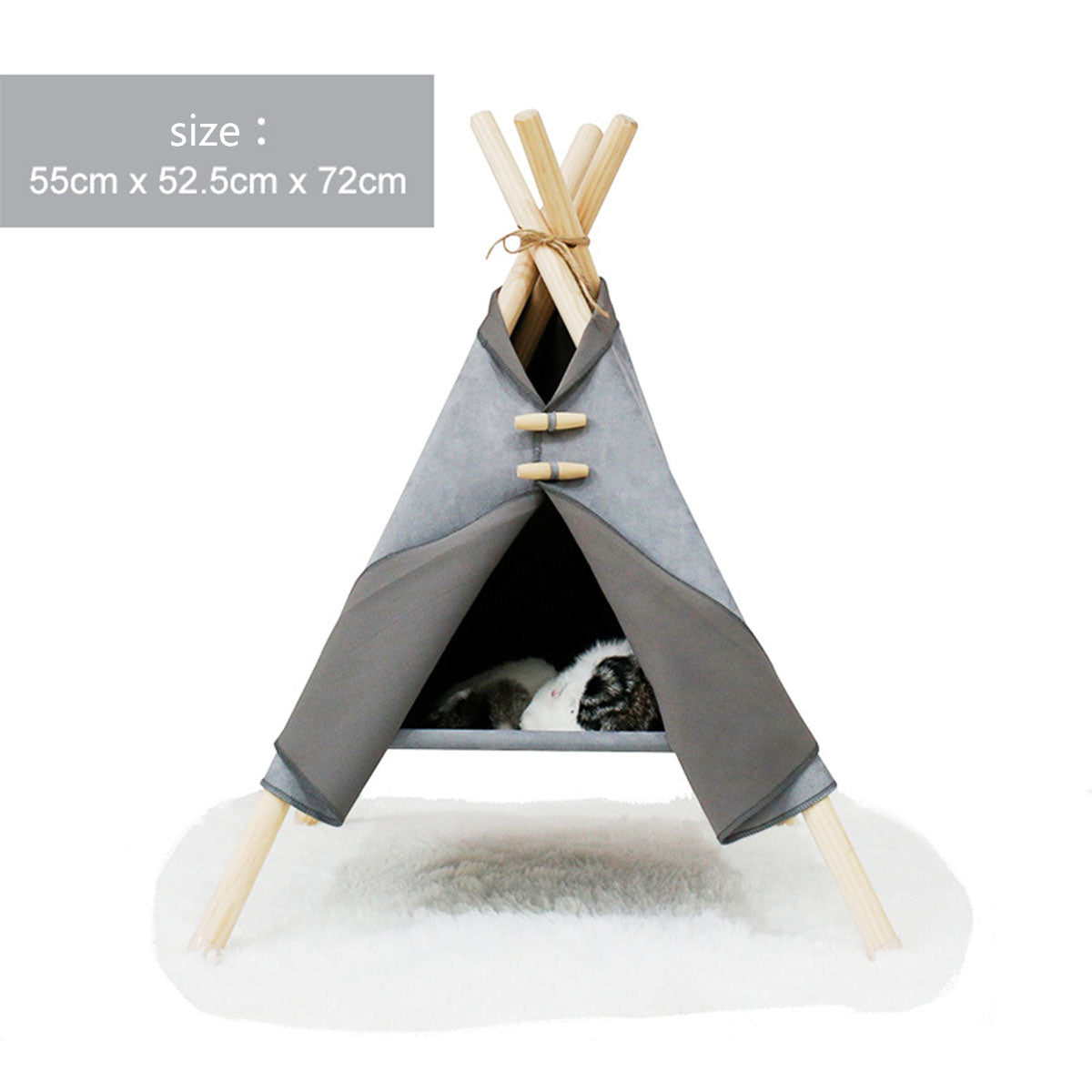 Cat and Dog Tent Bed Frame