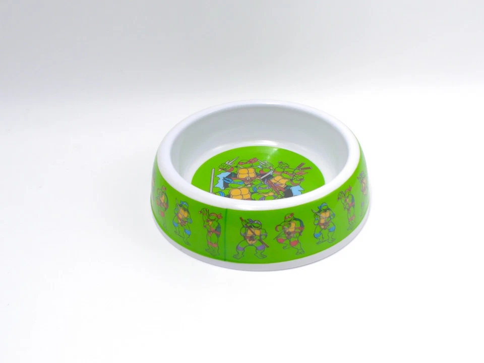 3 Pack Ninja Turtles, Garfield and The Smurfs Cat and Dog Bowl 7in